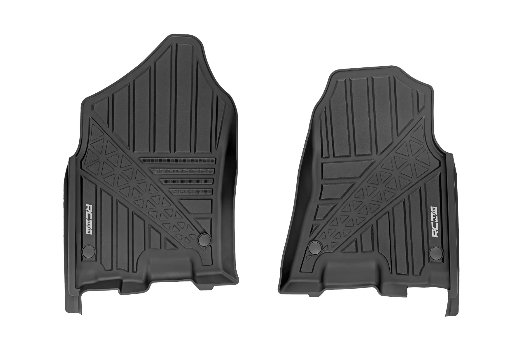 Flex-Fit Floor Mats - Front - Crew - Ram 1500 (19-24)/1500 TRX (21-24)