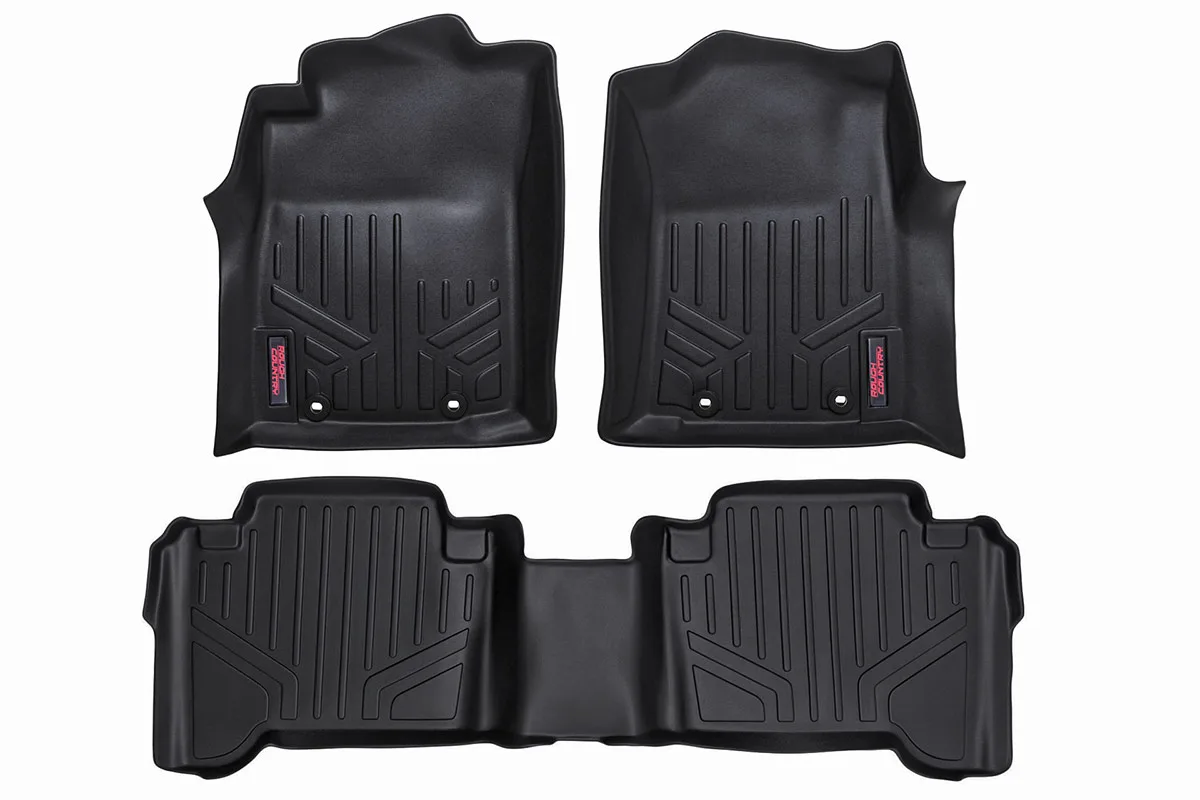 Floor Mats - Front and Rear - Toyota Tacoma 2WD/4WD (2012-2015)