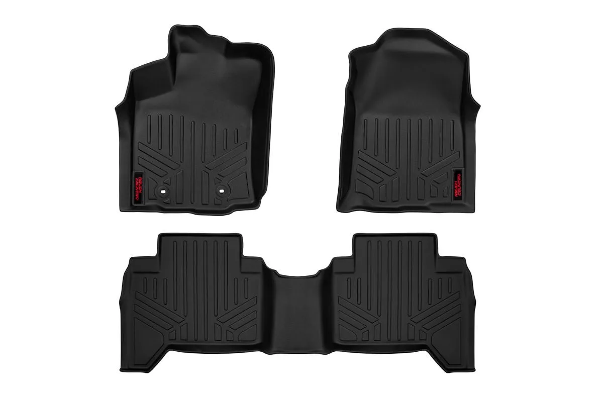 Floor Mats - Front and Rear - Toyota Tacoma 2WD/4WD (2016-2023)