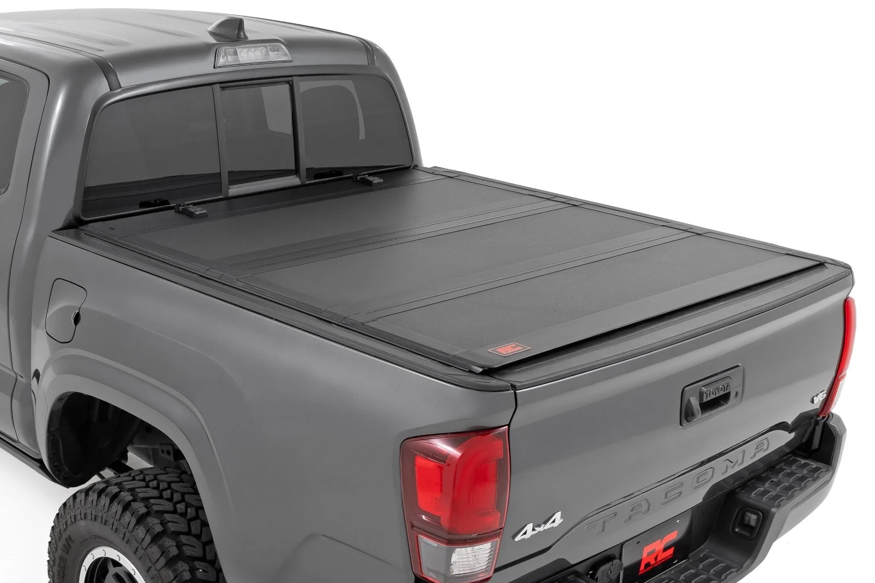 Hard Tri-Fold Flip Up Bed Cover - 5' Bed - Toyota Tacoma 2WD/4WD (2005-2015)