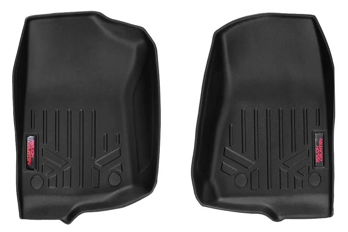 Floor Mats - FR - 2 Door - Jeep Gladiator JT (20-24)/Wrangler JL (18-24)/Wrangler Unlimited (18-24)