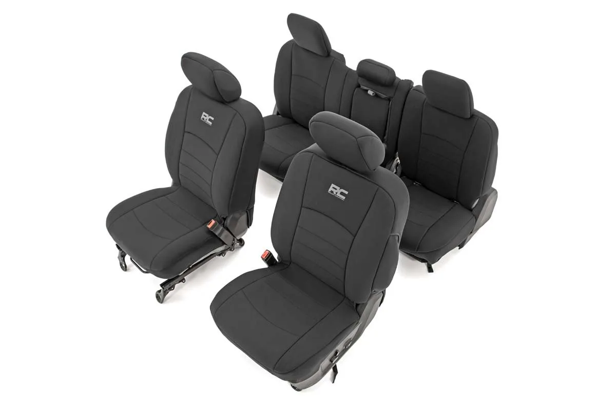 Seat Covers -Bucket Seats - FR & RR - Ram 1500 2WD/4WD (2019-2025)