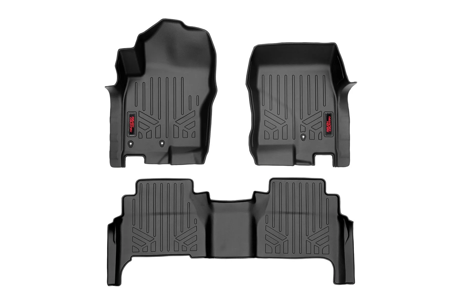 Floor Mats - FR & RR - Crew Cab - Nissan Frontier 2WD/4WD (2008-2021)