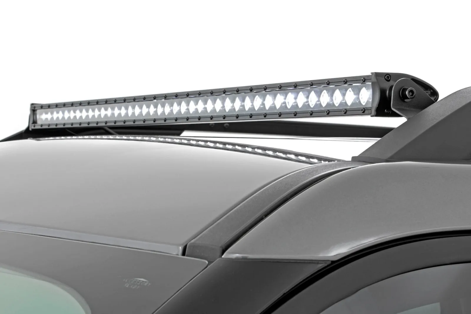 LED Light Kit - Roof Rack Mount - 40" Black Single Row - Ford Bronco Sport (21-25)
