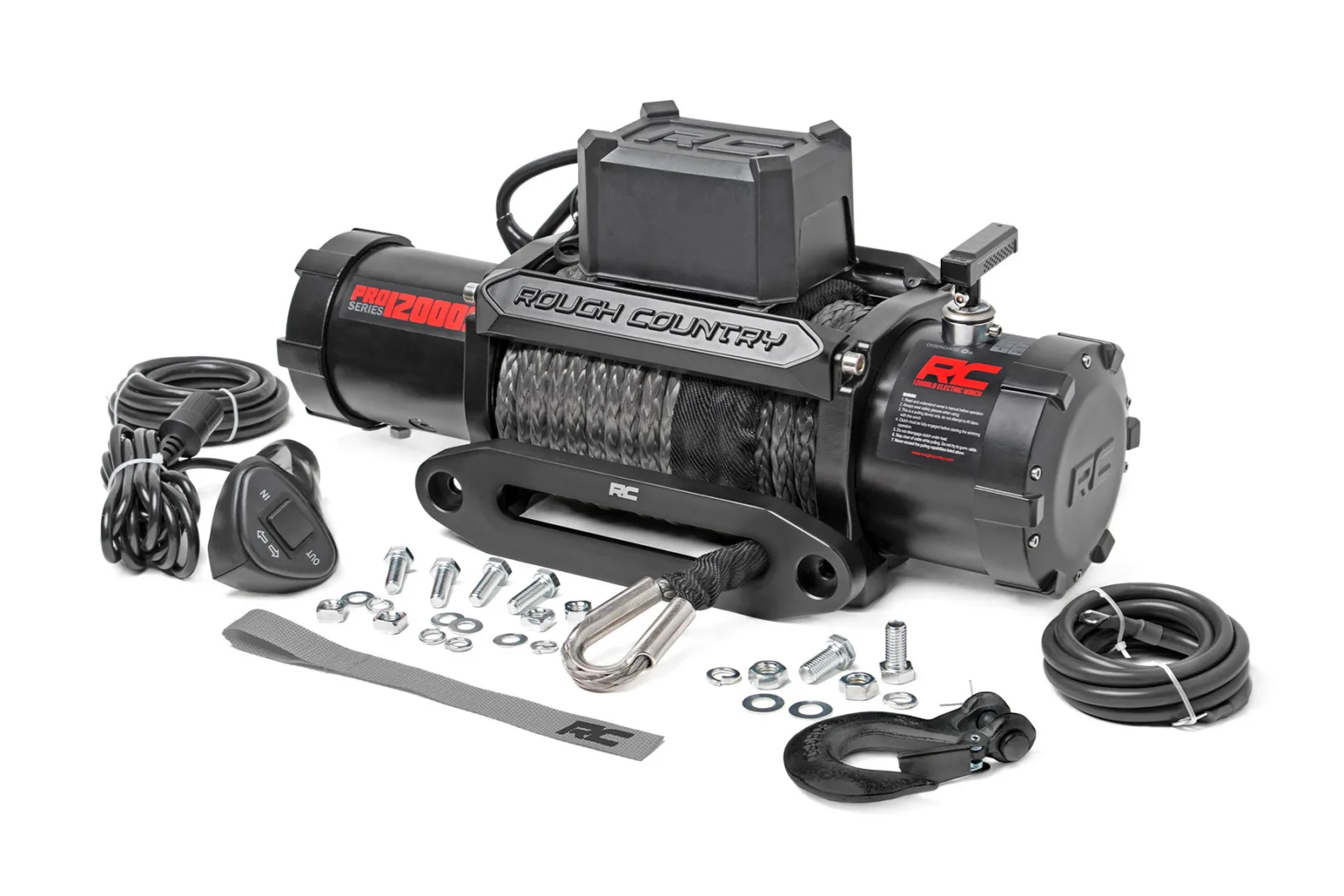 12000-Lb Pro Series Winch - Synthetic Rope