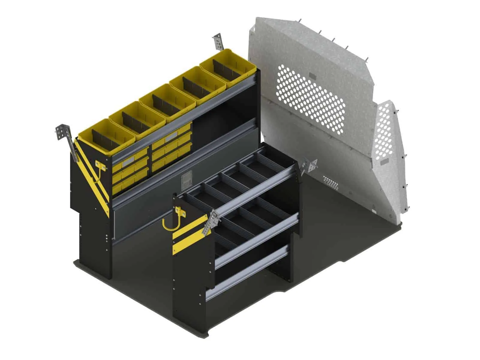 Ranger Design Electrician Van Shelving Package, RAM ProMaster City - PMD-11