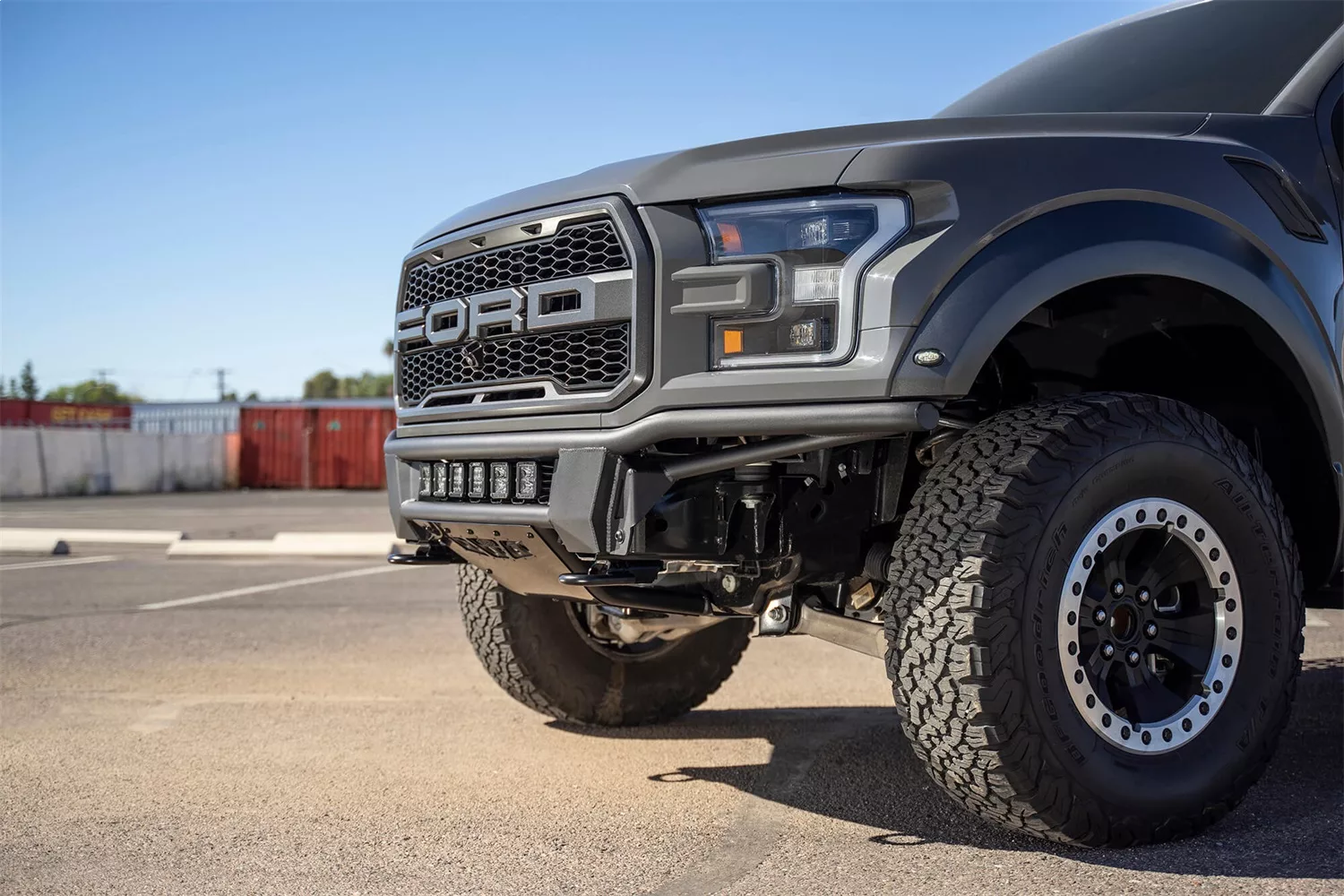 Rock Fighter Frame Cut Front Bumper