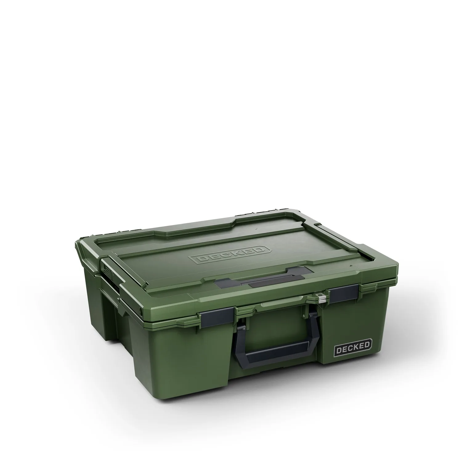 Halfrack 32 - D-co Case - Ranger Green with black latches