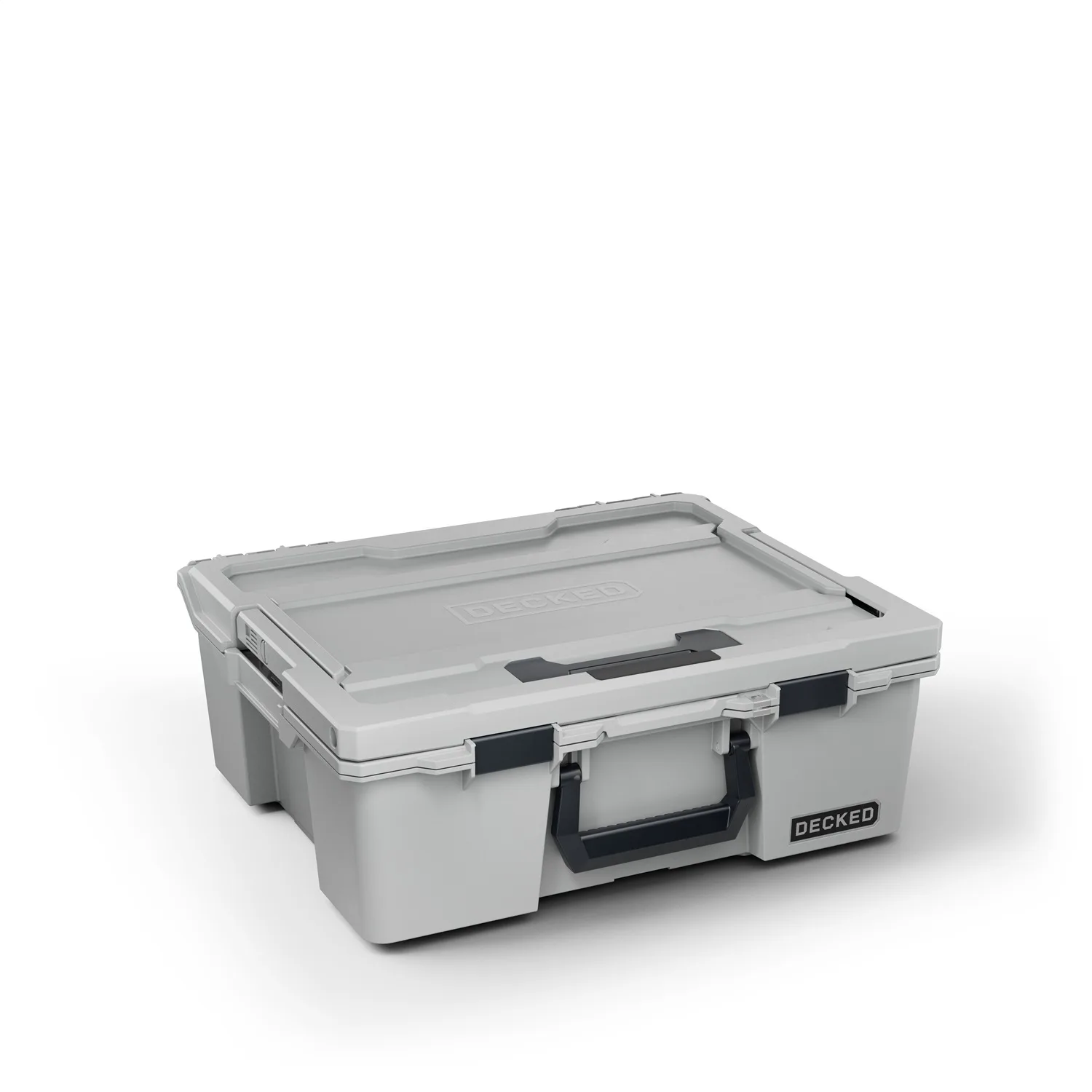 Halfrack 32 - D-co Case - Cool Gray with black latches