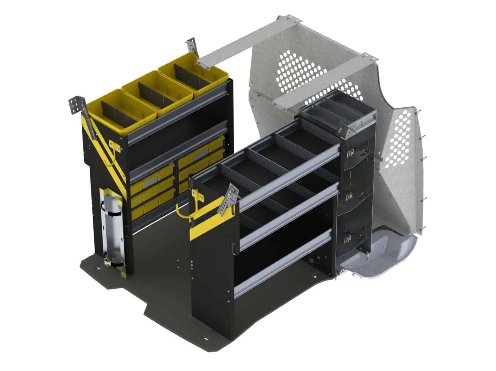 Ranger Design HVAC Van Shelving Package, Ford Transit Connect - TCS-12