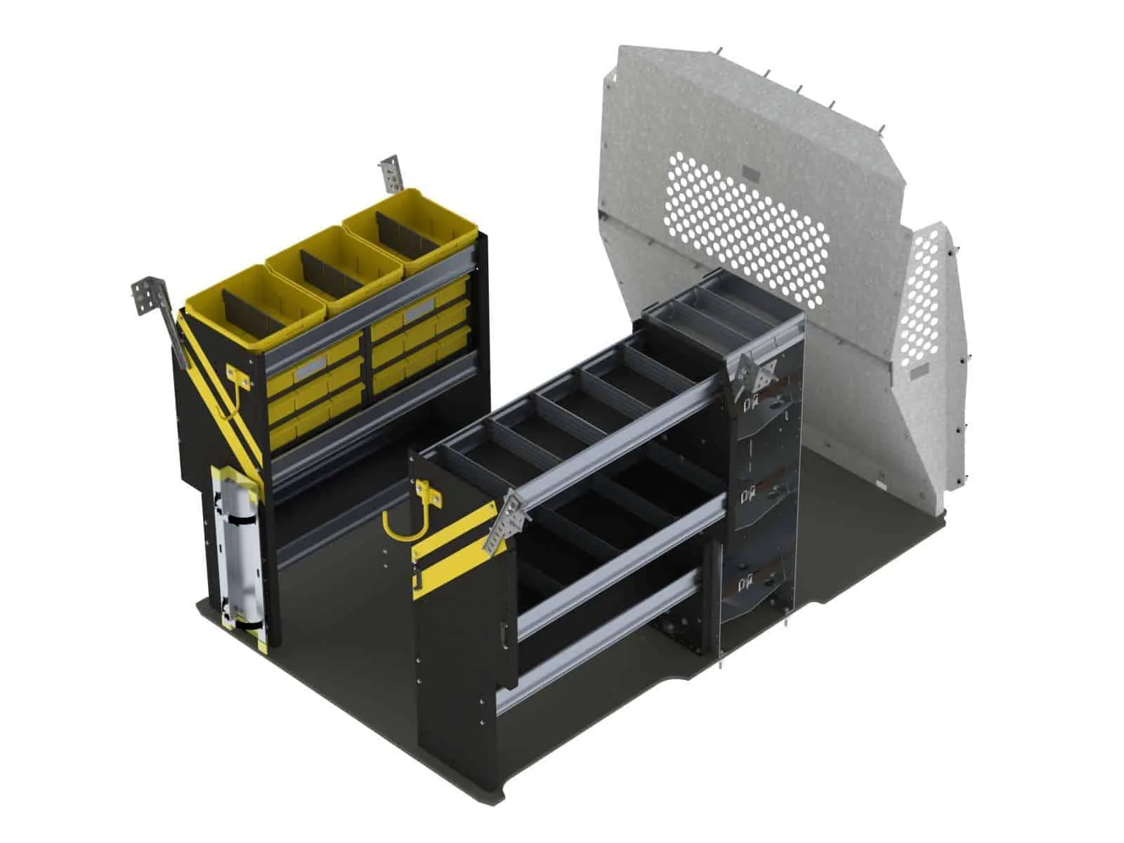 Ranger Design HVAC Van Shelving Package, RAM ProMaster City - PMC-12