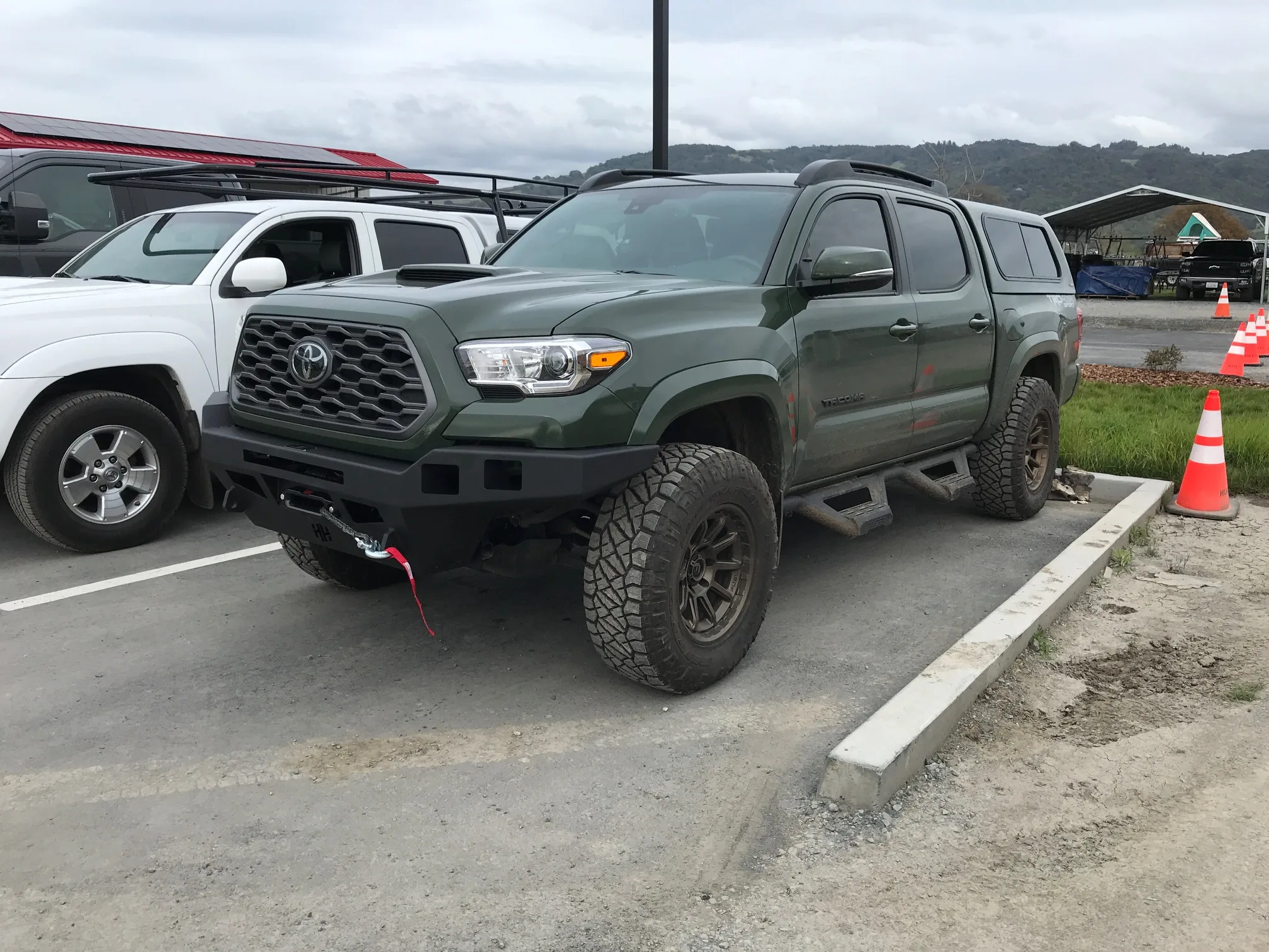 toyota truck parked outside campway's truck accessory world