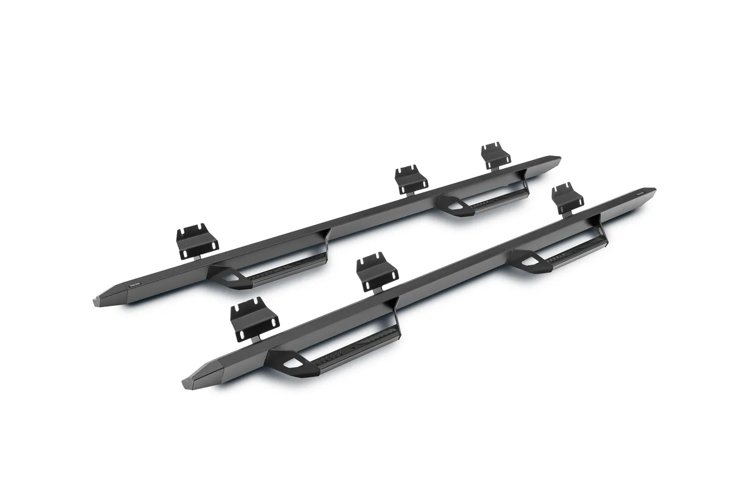 N-Fab Predator Pro - Cab Len (2 Steps) - 15-24 F150/17-24 Raptor SuperCrew - TX Blk