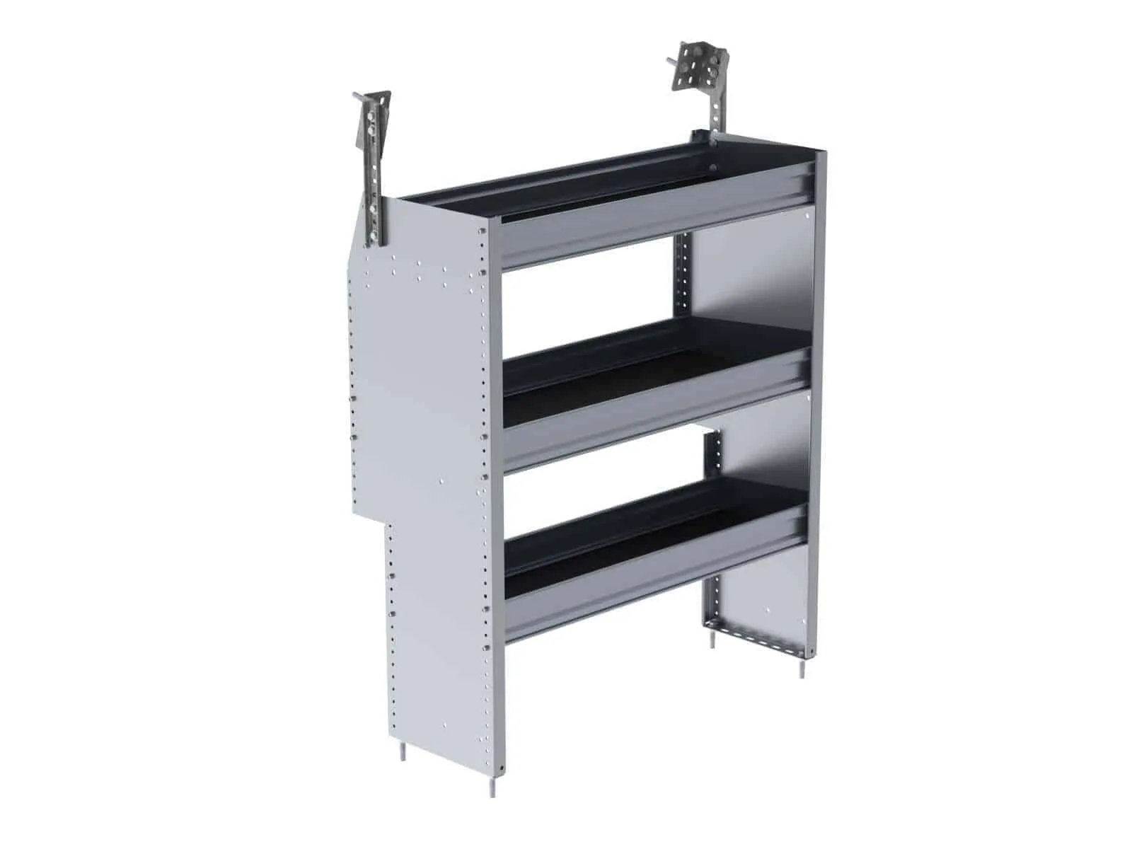 Ranger Design P4 Series Cargo Van Shelving, 36" Wide, 3 Trays - P4-RA36-3