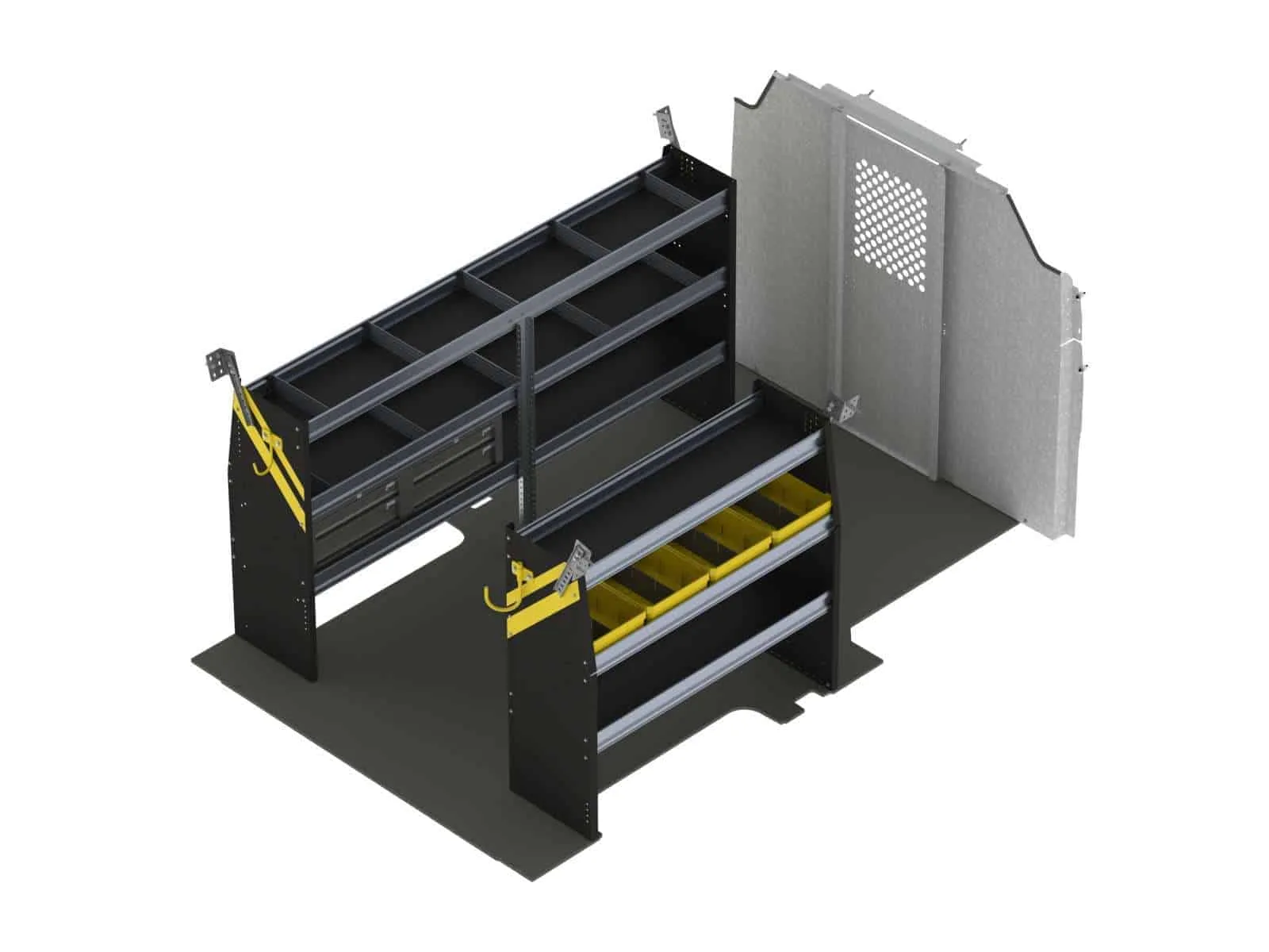 Ranger Design Mobile Service & Plumbing Van Shelving Package, Ford Transit Low Roof - FTL-16