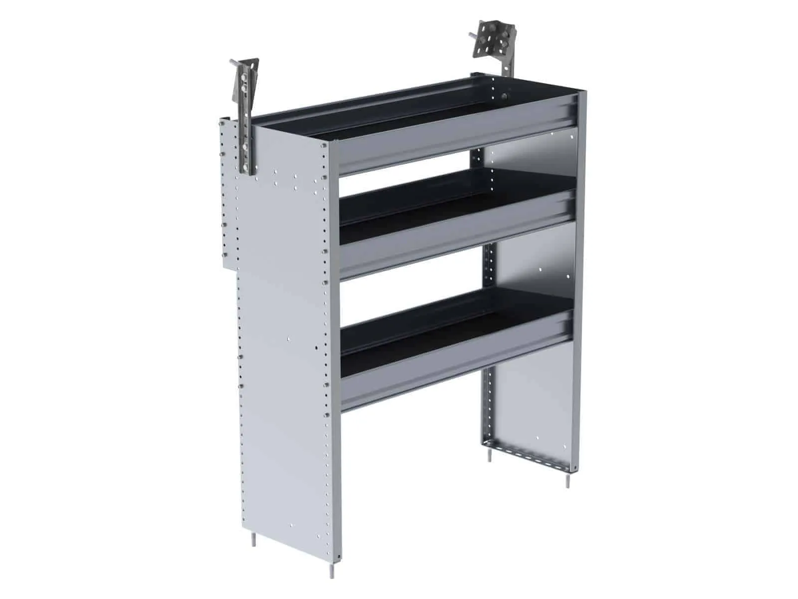 Ranger Design T4 Series Cargo Van Shelving, 36" Wide, 3 Trays - T4-RA36-3