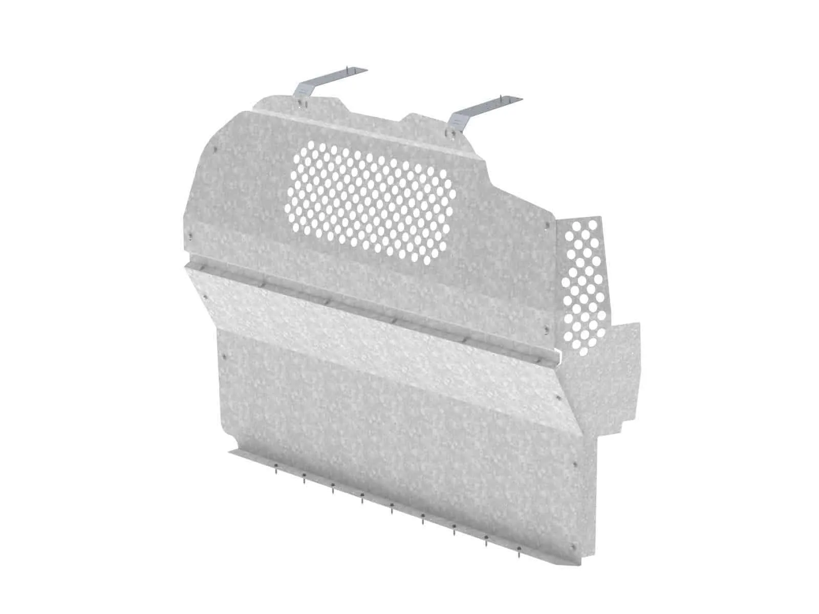 Ranger Design Van Partition, Contoured, Perf Window, Ford E-Series - C10-B