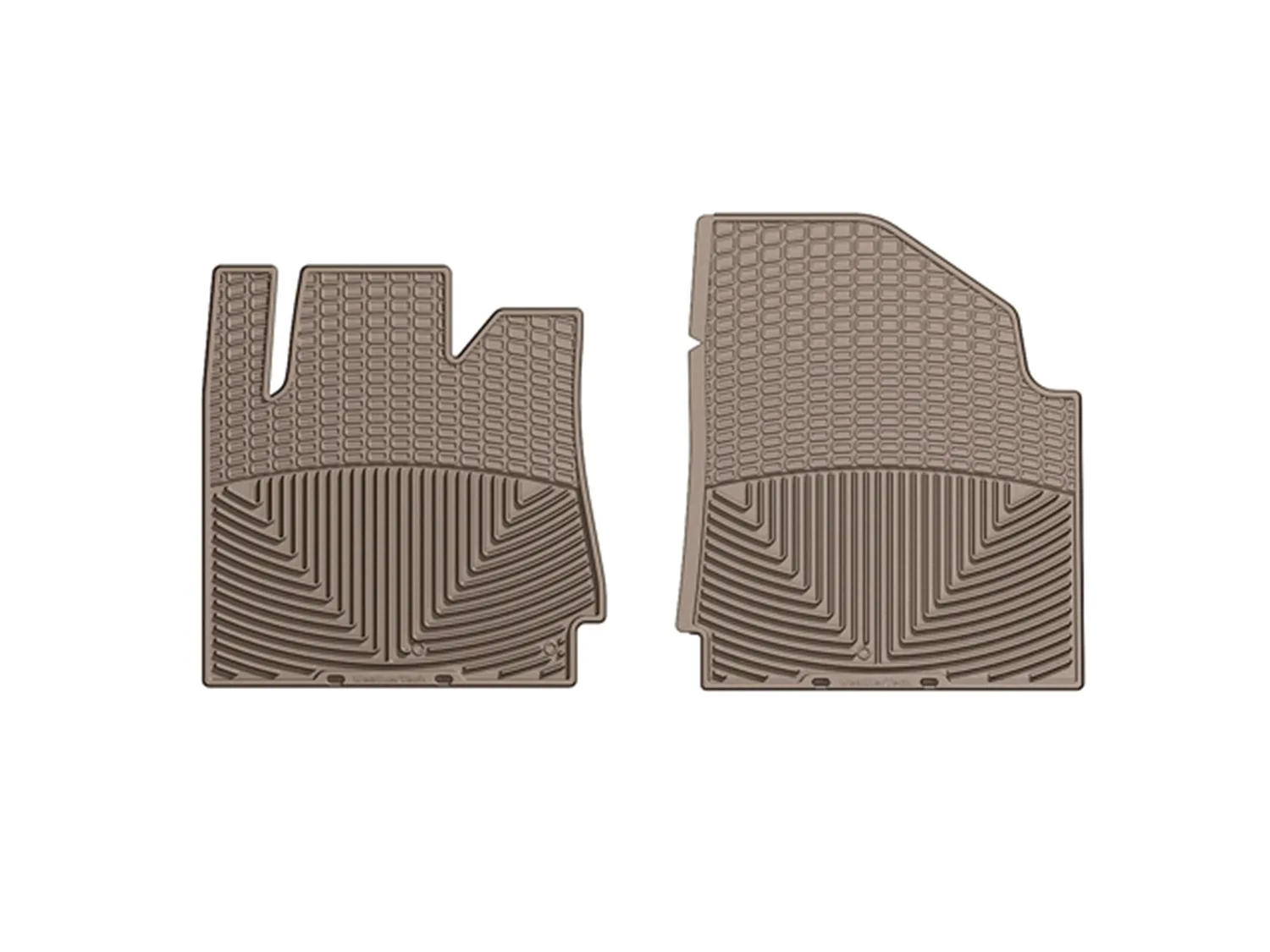 WeatherTech All Weather Floor Mats; Tan; Front;