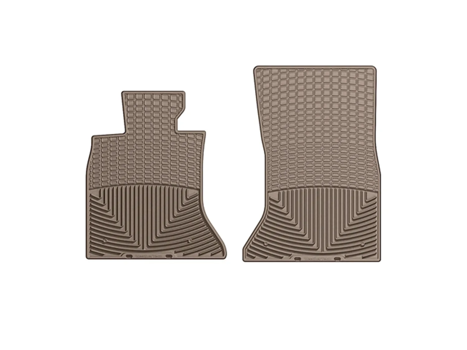 WeatherTech All Weather Floor Mats; Tan; Front;
