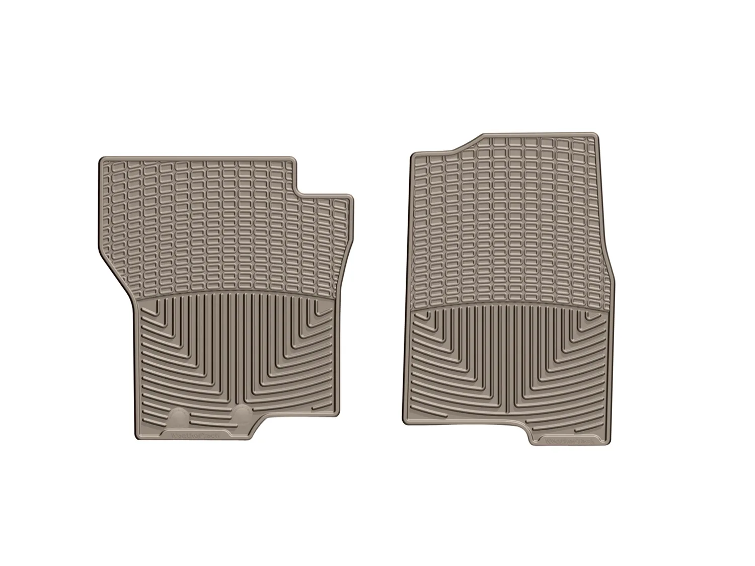 WeatherTech All Weather Floor Mats; Tan; Front;