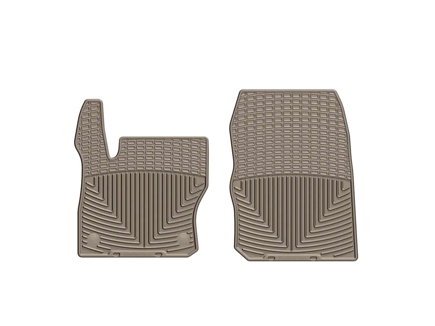 WeatherTech All Weather Floor Mats; Tan; Front;
