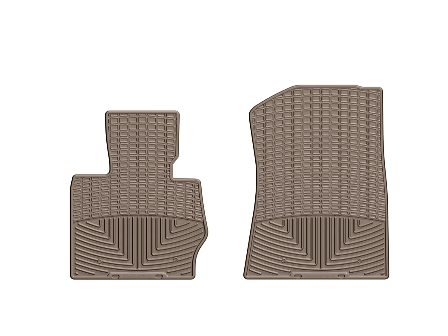 WeatherTech All Weather Floor Mats; Tan; Front;