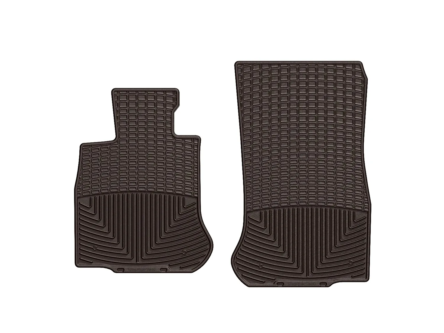 WeatherTech All Weather Floor Mats; Cocoa; Front;