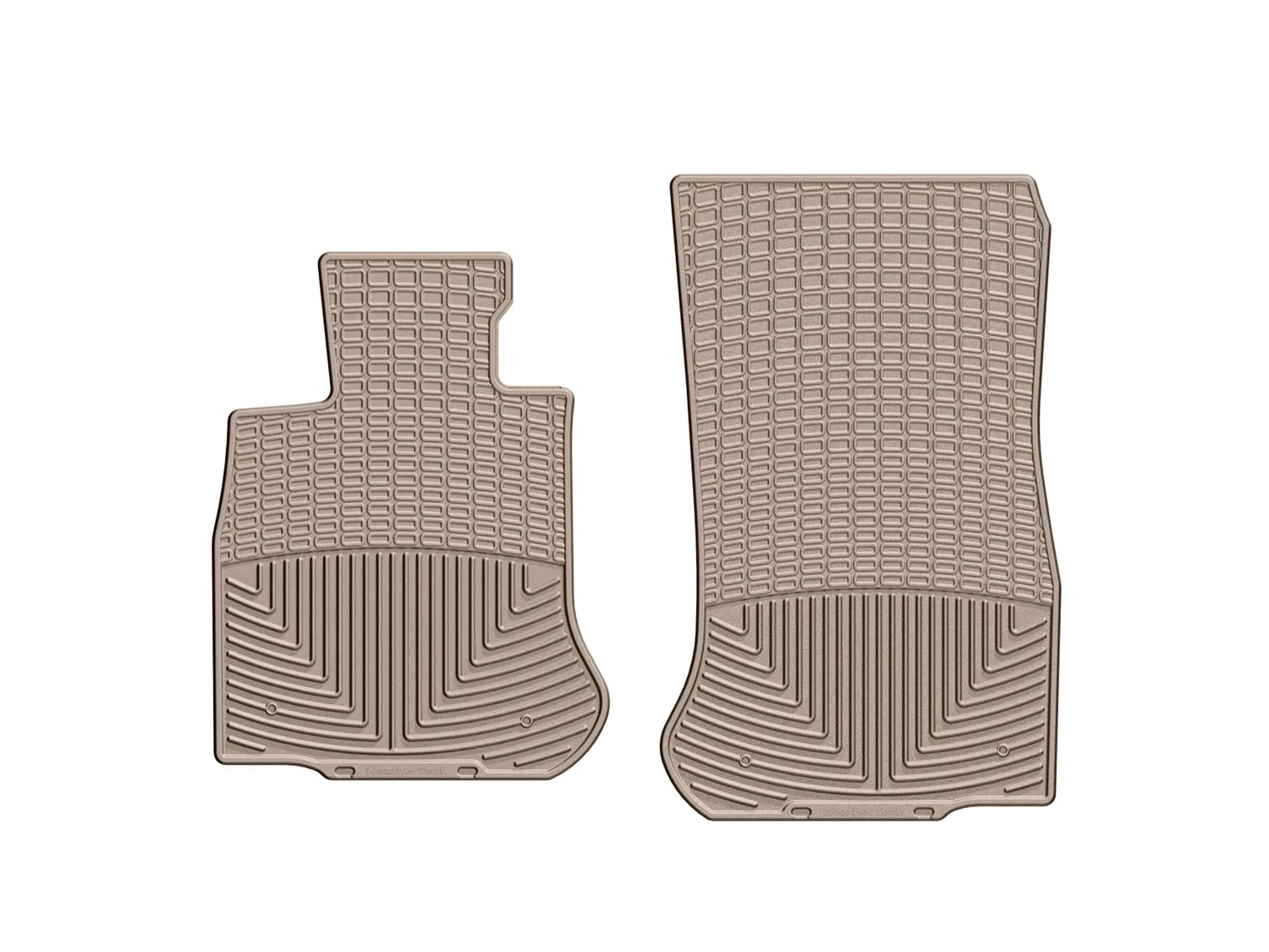 WeatherTech All Weather Floor Mats; Tan; Front;