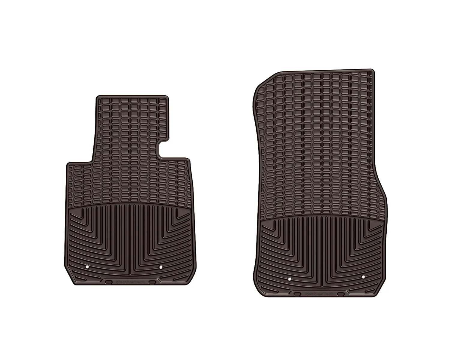 WeatherTech All Weather Floor Mats; Cocoa; Front;