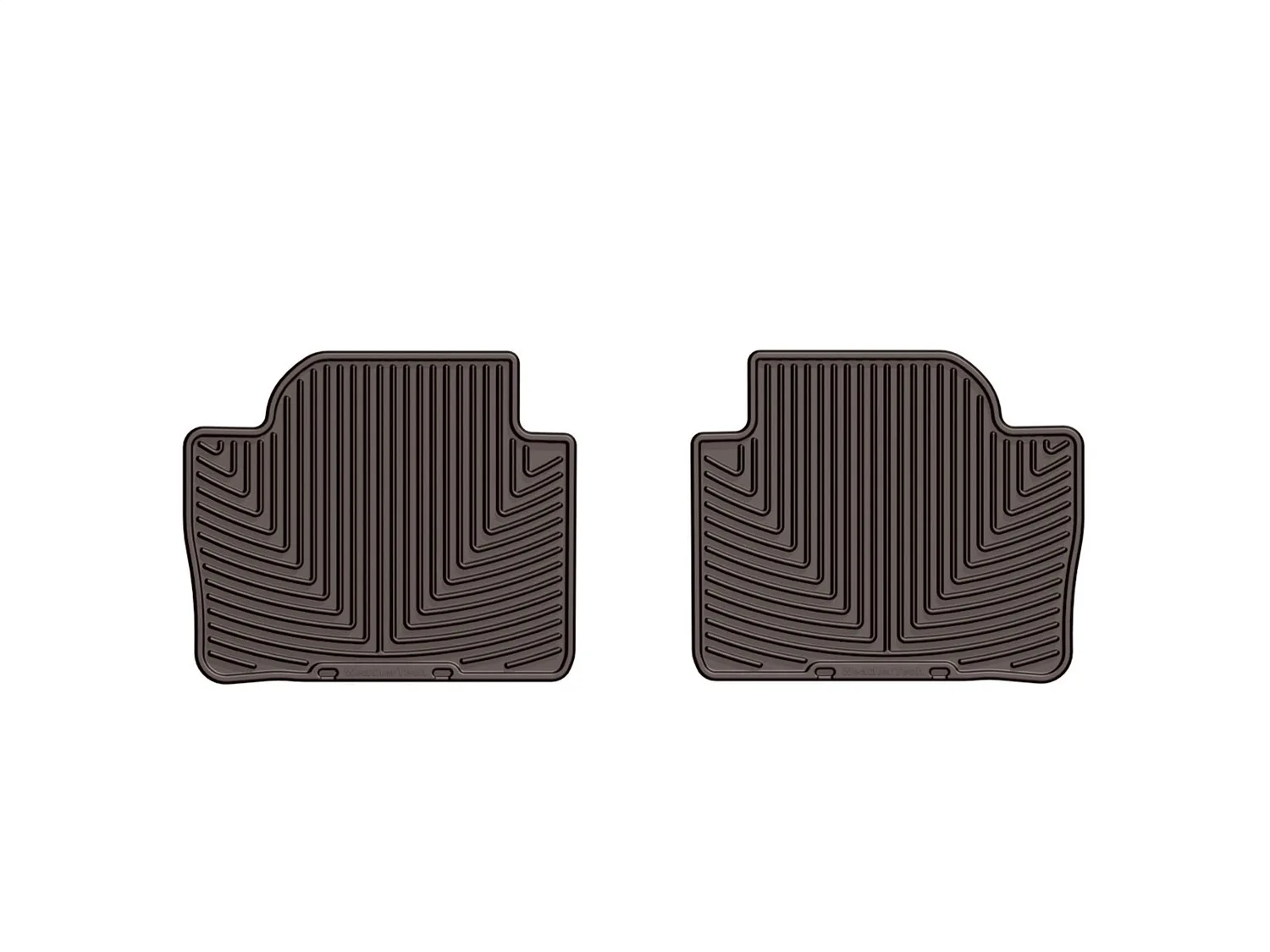 WeatherTech All Weather Floor Mats; Cocoa; Rear;