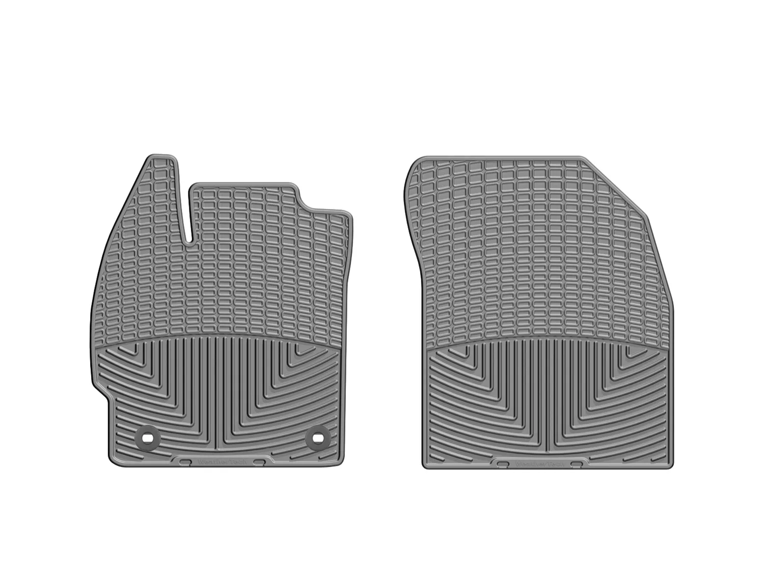 WeatherTech All Weather Floor Mats; Gray; Front;