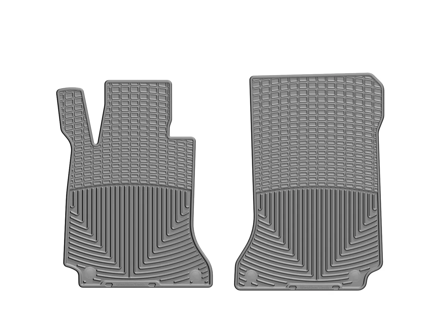 WeatherTech All Weather Floor Mats; Gray; Front;