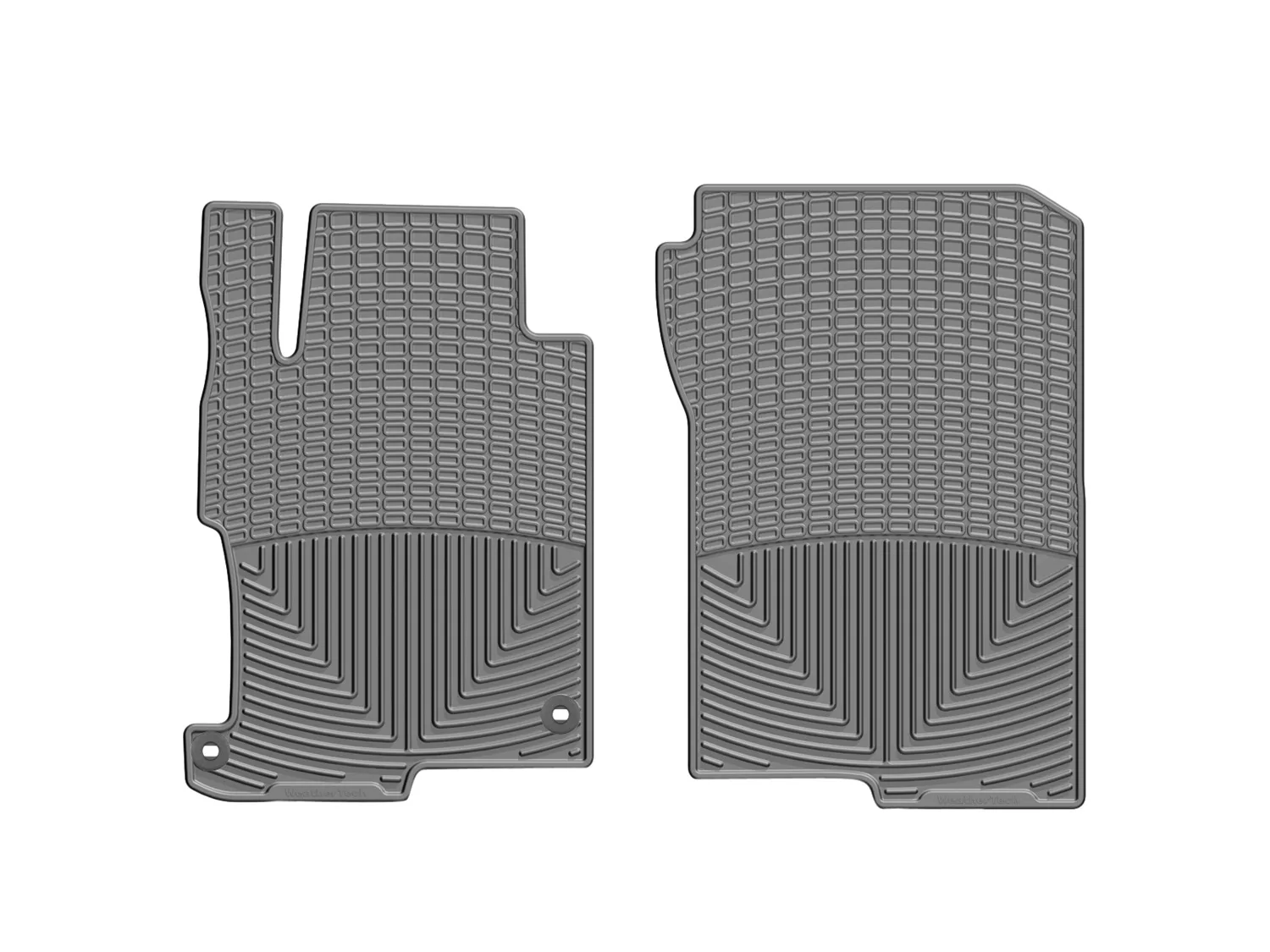 WeatherTech All Weather Floor Mats; Gray; Front;