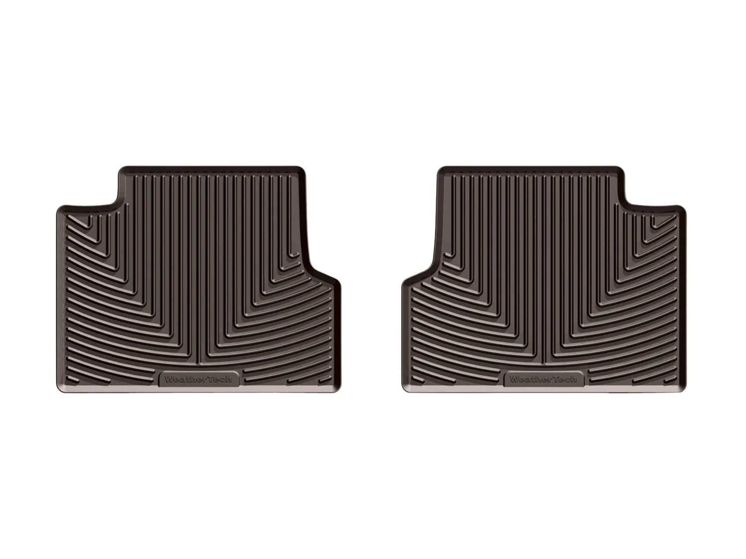 WeatherTech All Weather Floor Mats; Cocoa; Rear;