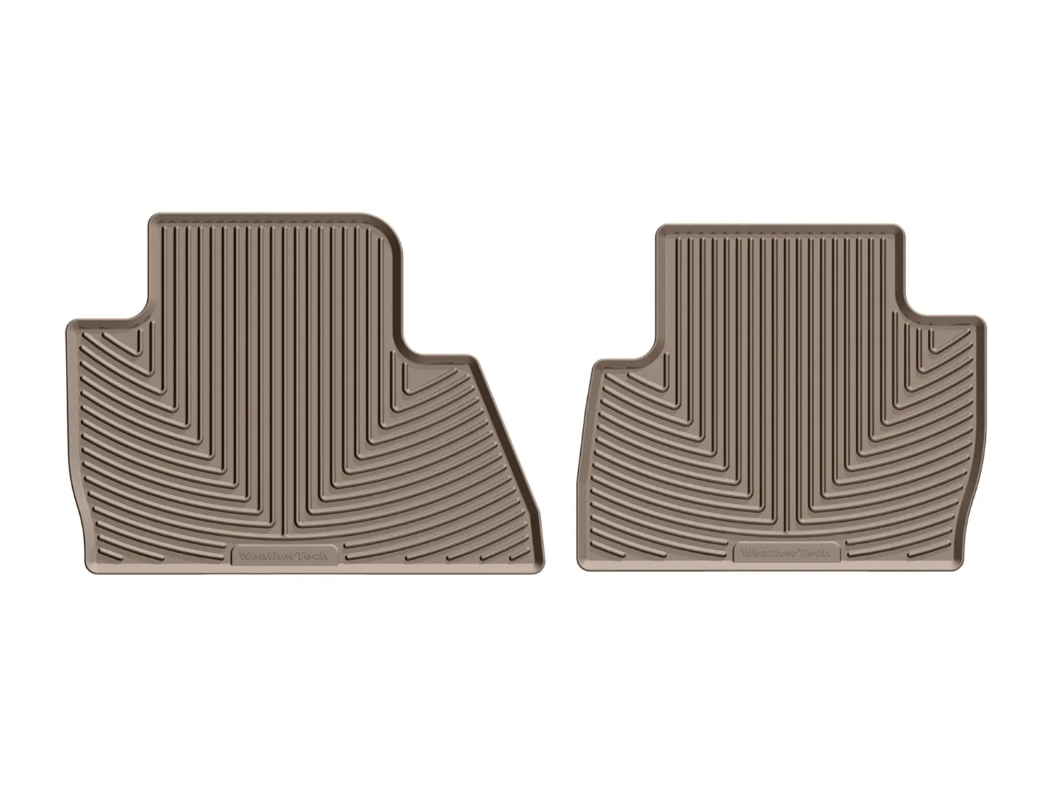 WeatherTech All Weather Floor Mats; Tan; Rear;