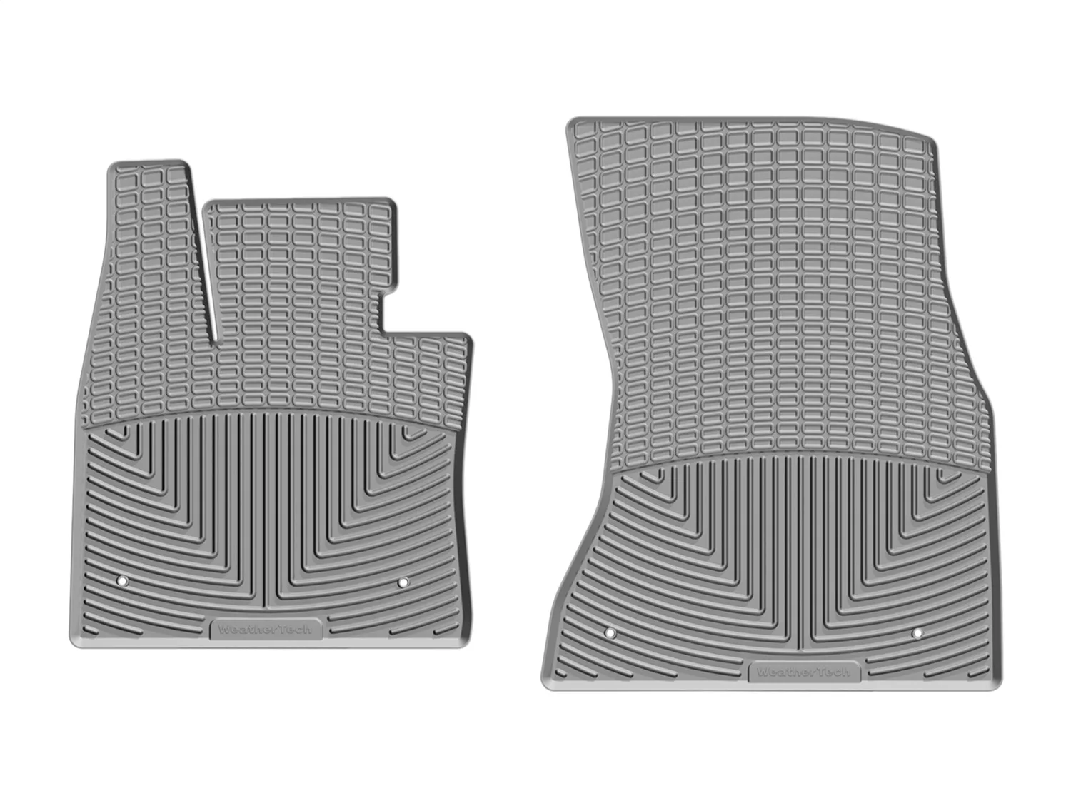 WeatherTech All Weather Floor Mats; Gray; Front;