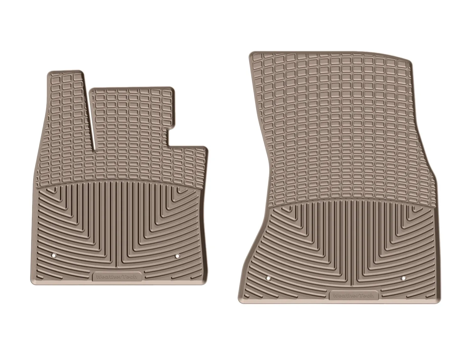 WeatherTech All Weather Floor Mats; Tan; Front;