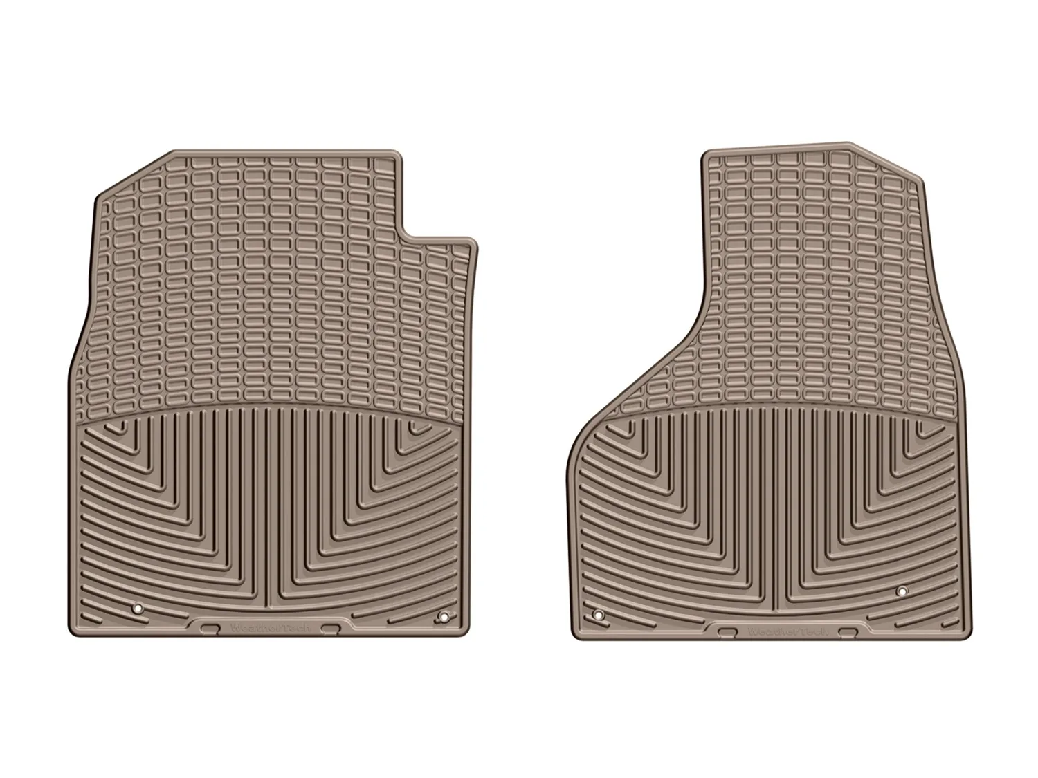 WeatherTech All Weather Floor Mats; Tan; Front;