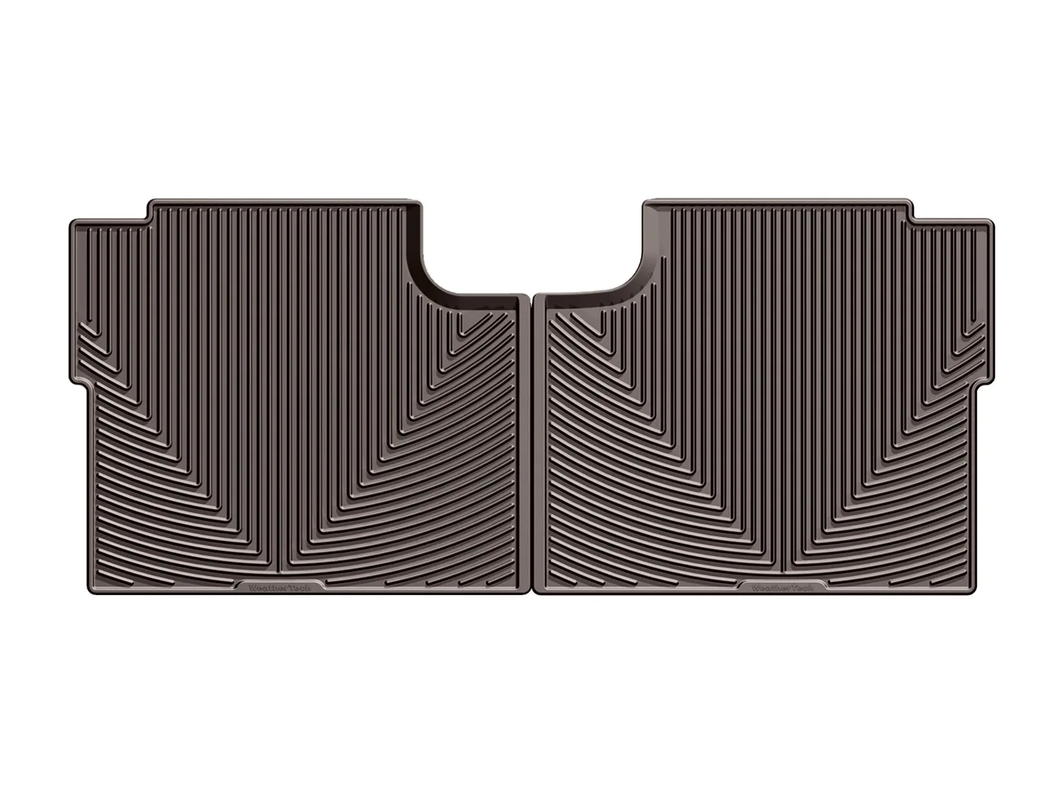 WeatherTech All Weather Floor Mats; Cocoa; Rear;