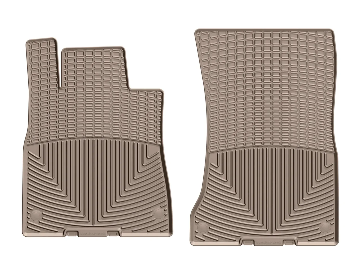 WeatherTech All Weather Floor Mats; Tan; Front;