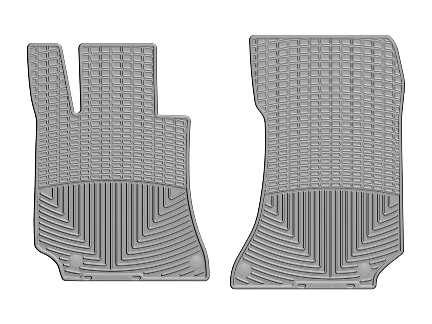 WeatherTech All Weather Floor Mats; Gray; Front;