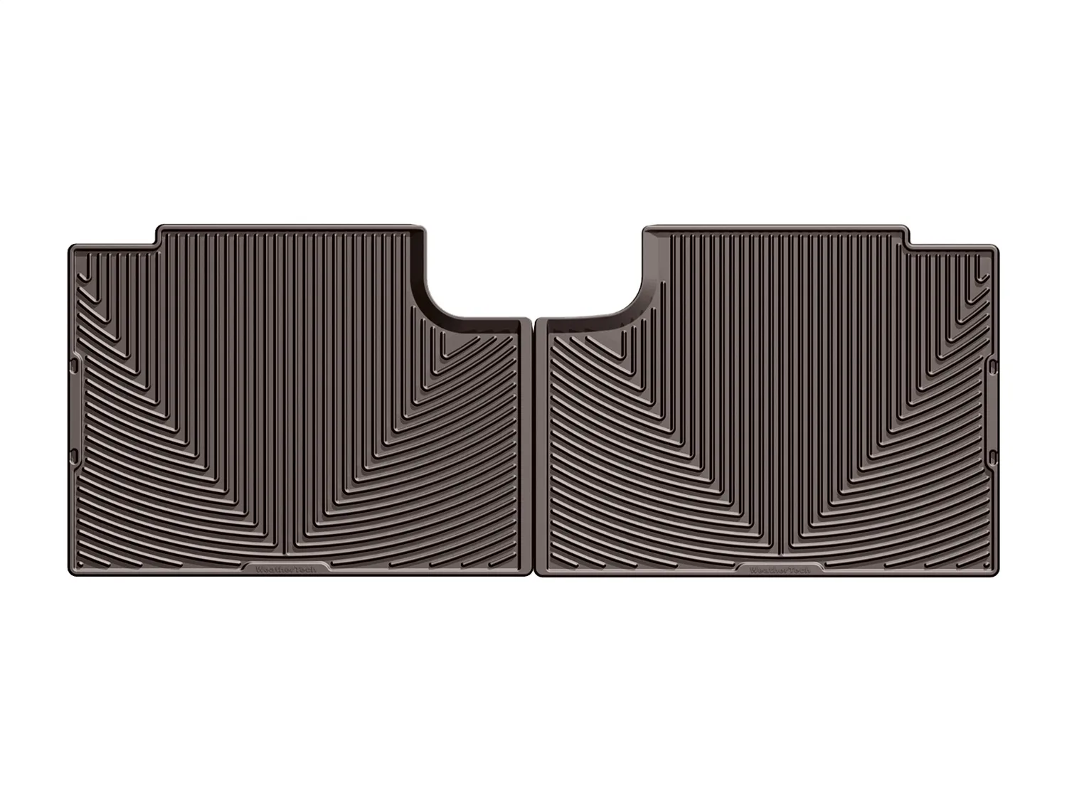 WeatherTech All Weather Floor Mats; Cocoa; Rear;