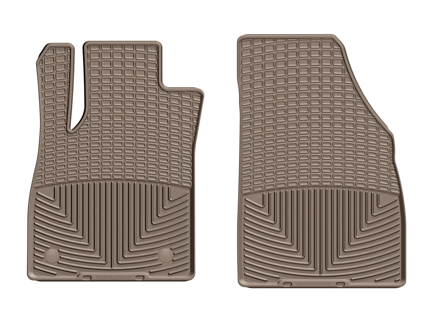 WeatherTech All Weather Floor Mats; Tan; Front;