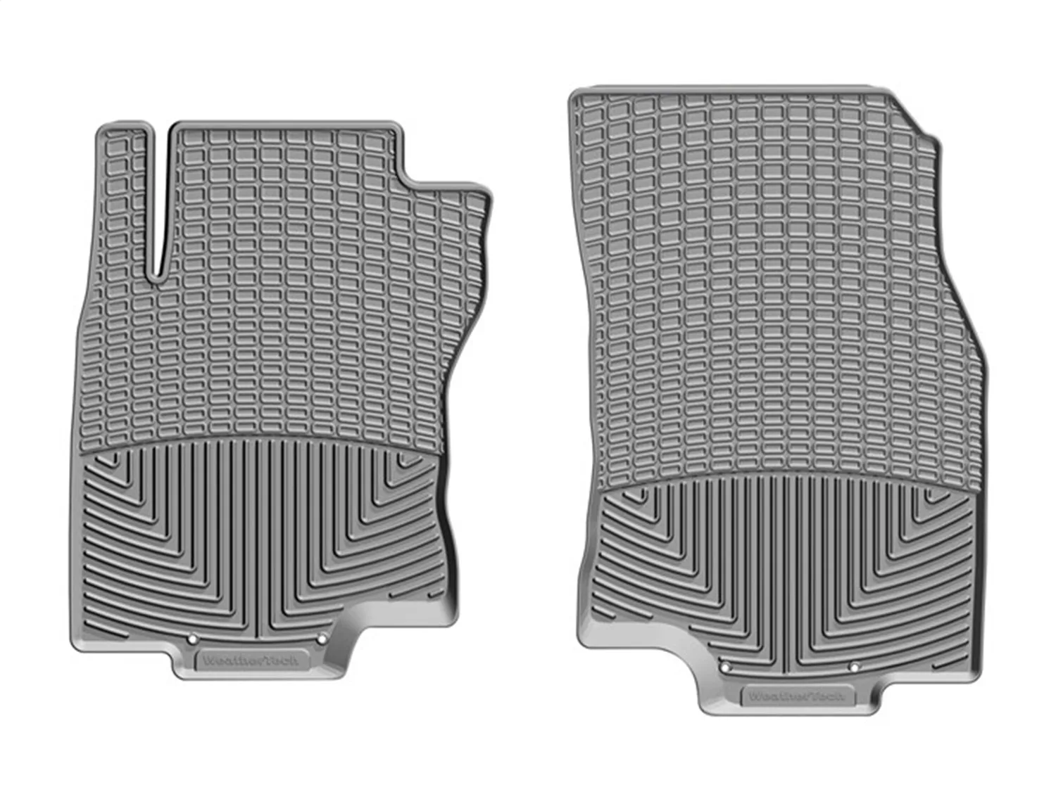 WeatherTech All Weather Floor Mats; Gray; Front;