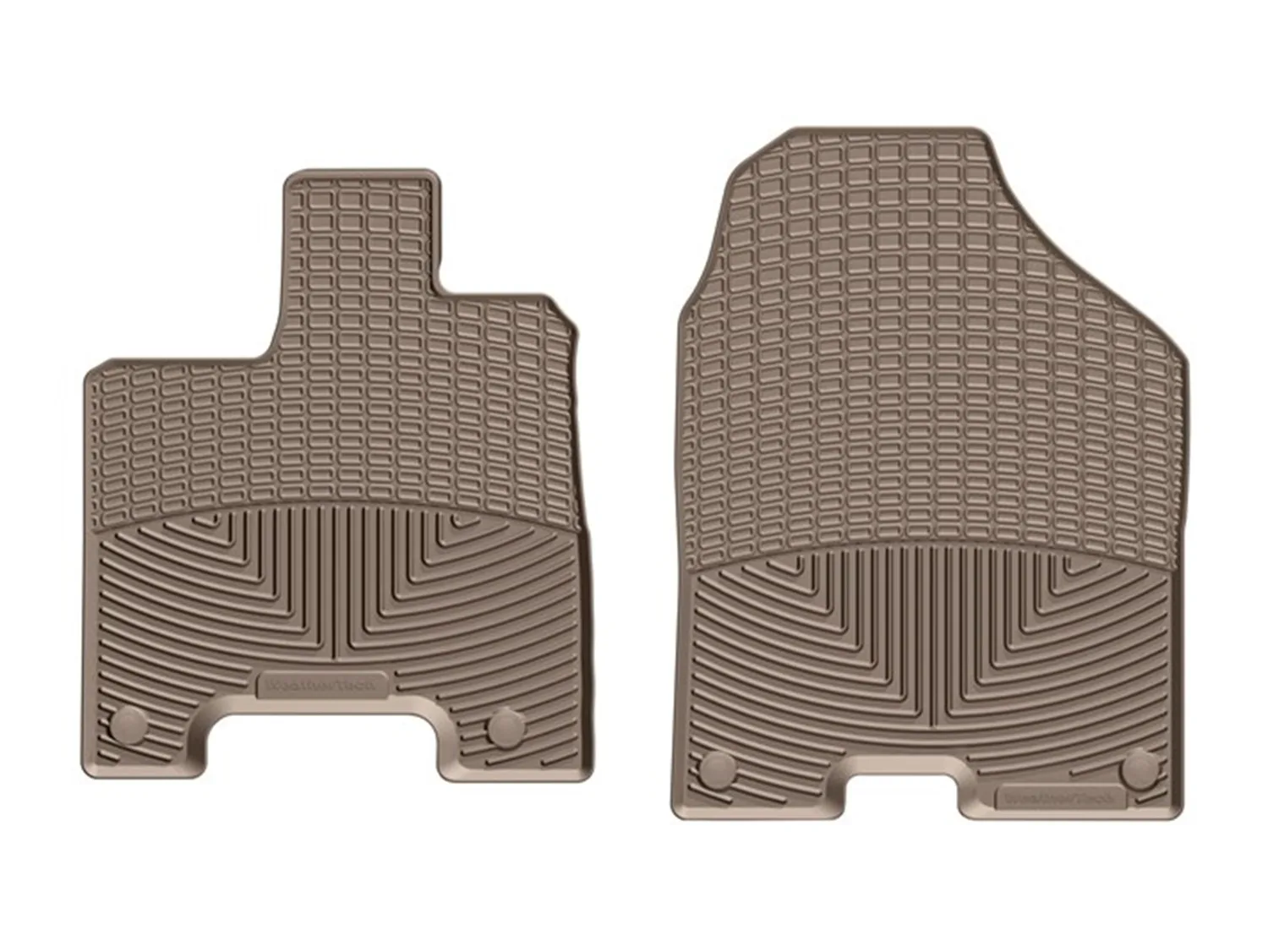 WeatherTech All Weather Floor Mats; Tan; Front;