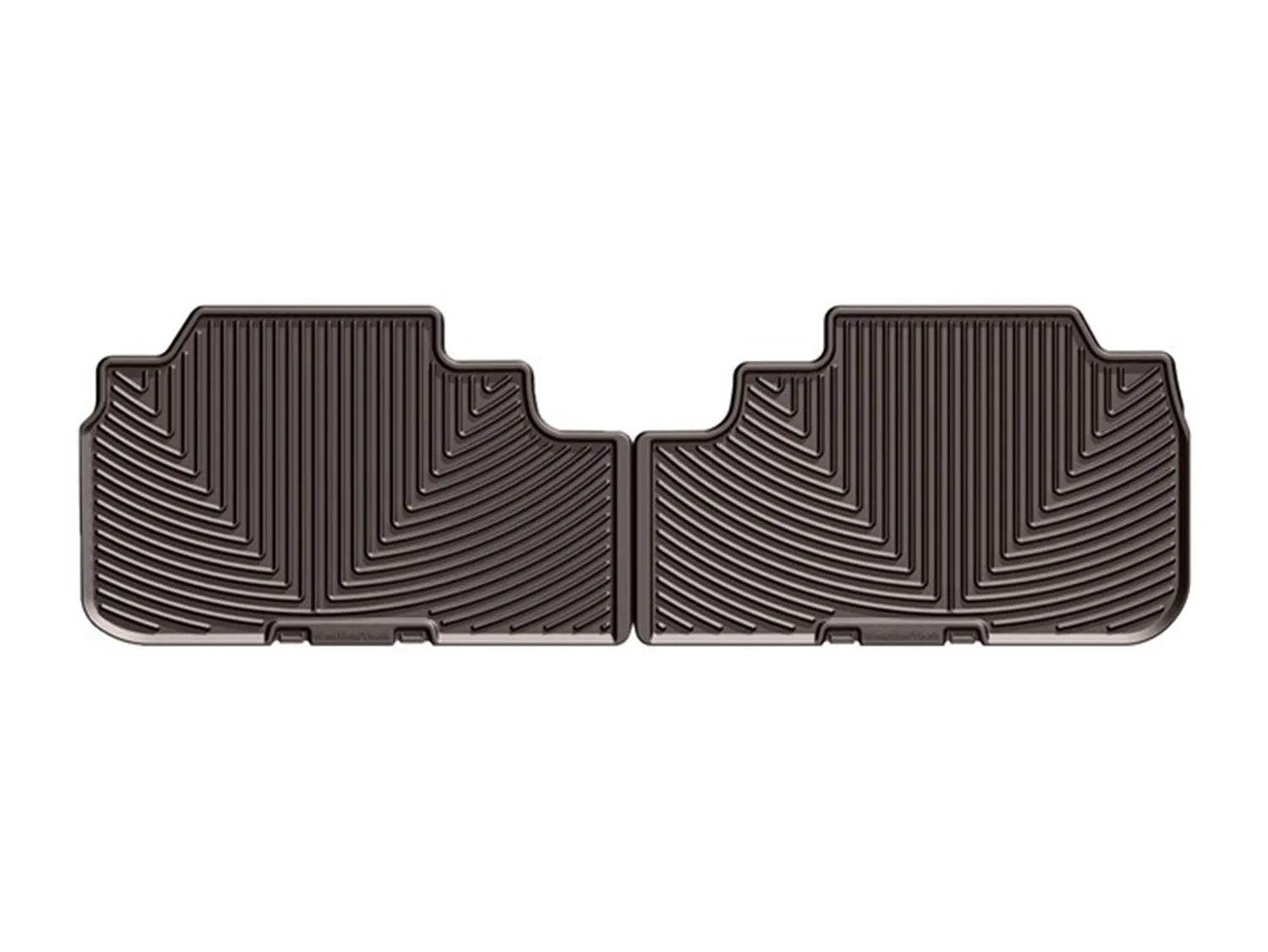 WeatherTech All Weather Floor Mats; Cocoa; Rear;