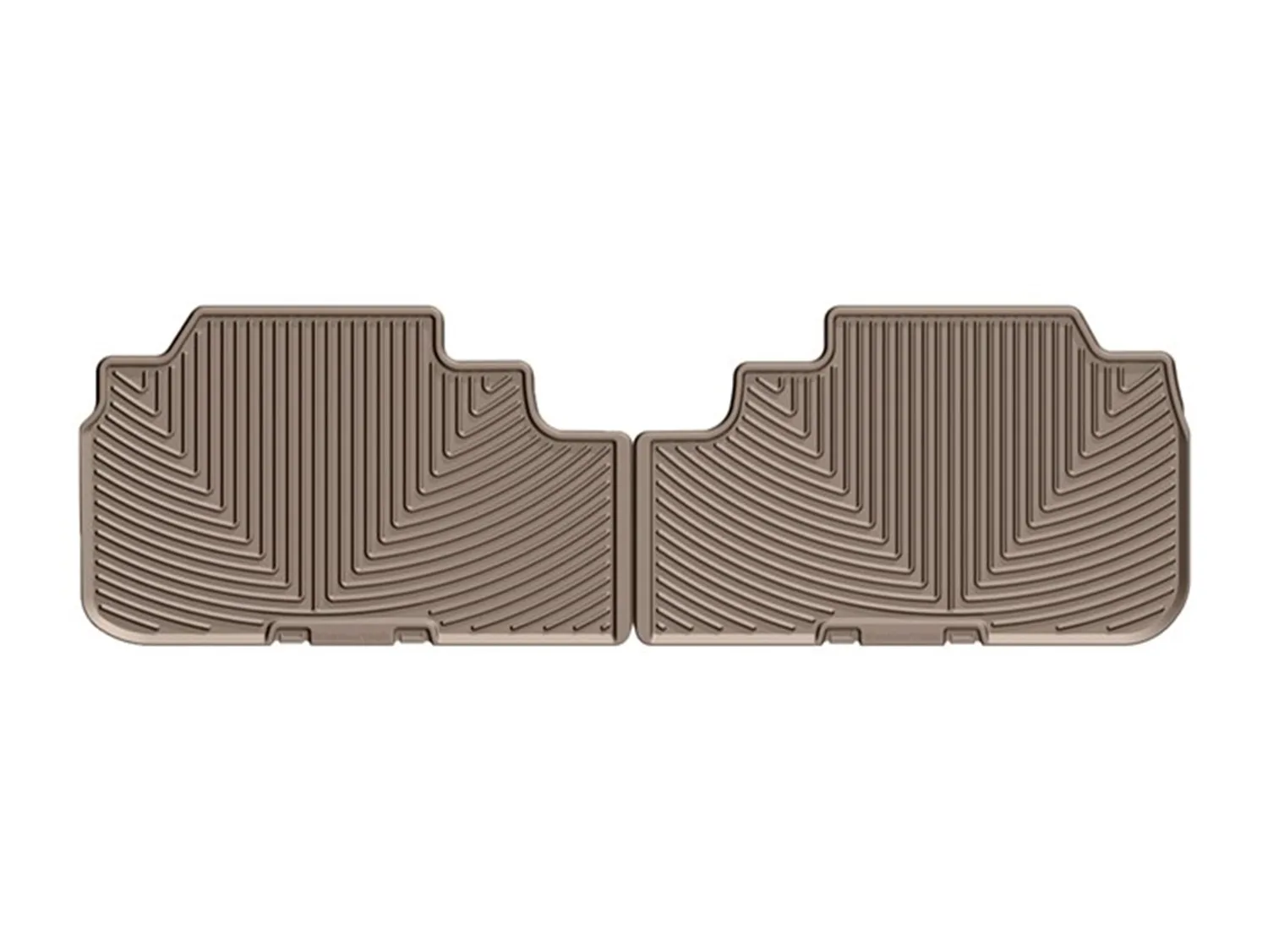 WeatherTech All Weather Floor Mats; Tan; Rear;