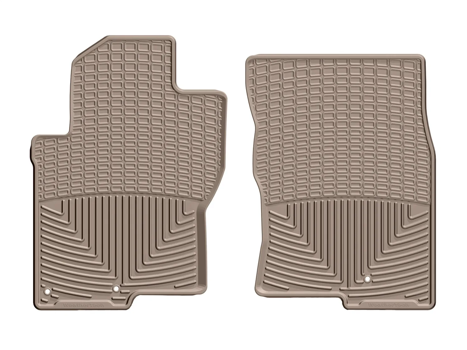 WeatherTech All Weather Floor Mats; Tan; Front;
