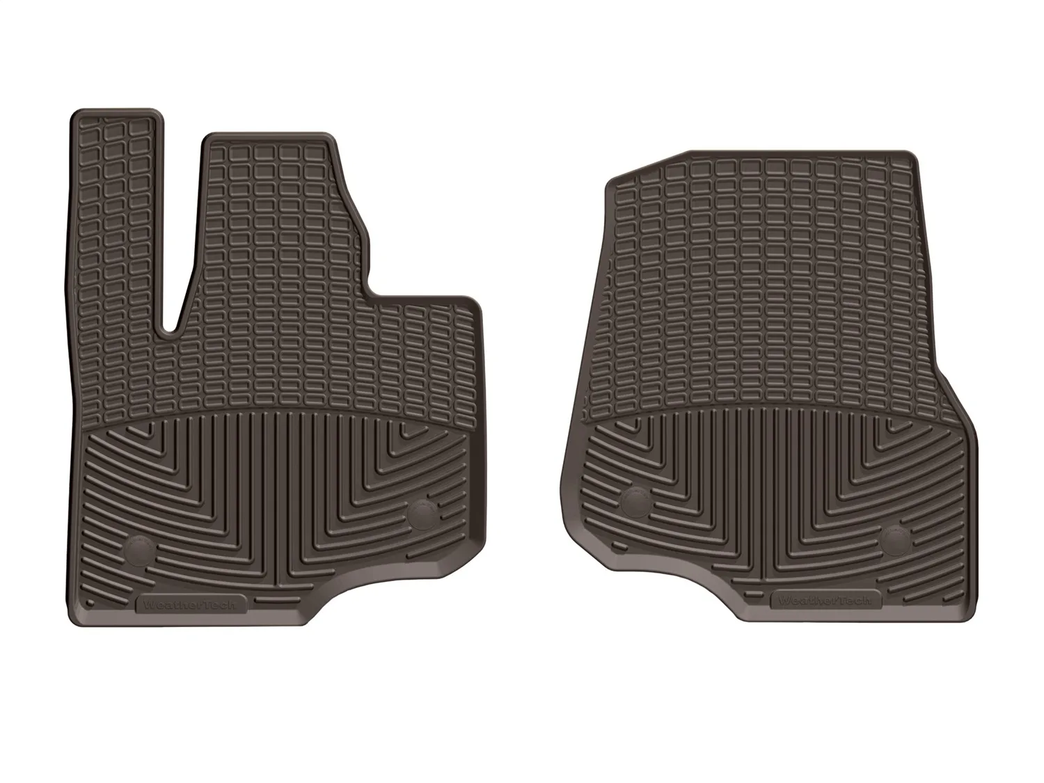 WeatherTech All Weather Floor Mats; Cocoa; Front;