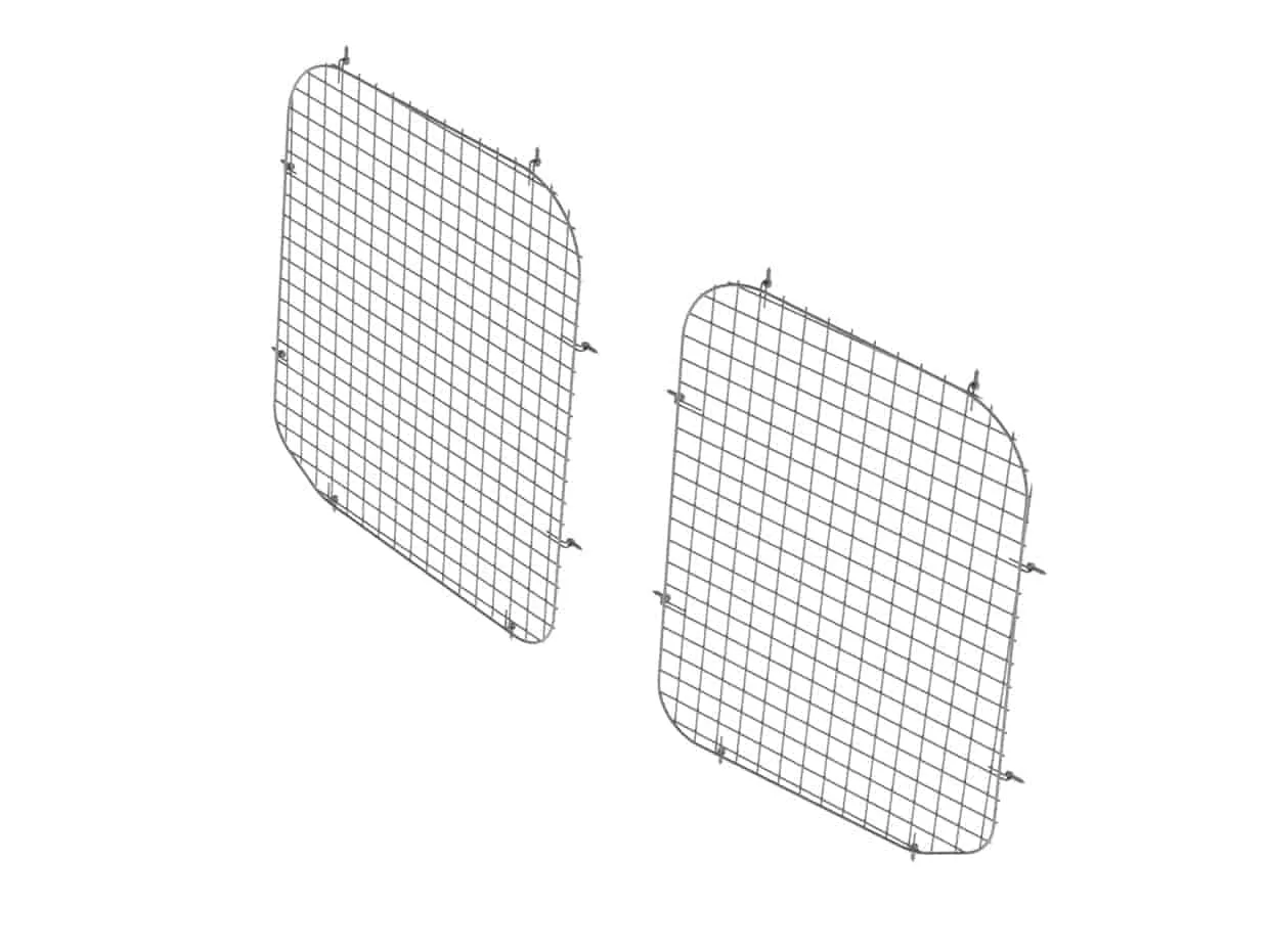Ranger Design Window Grill Set, Ford Transit M/HR, Rear Doors - 6121